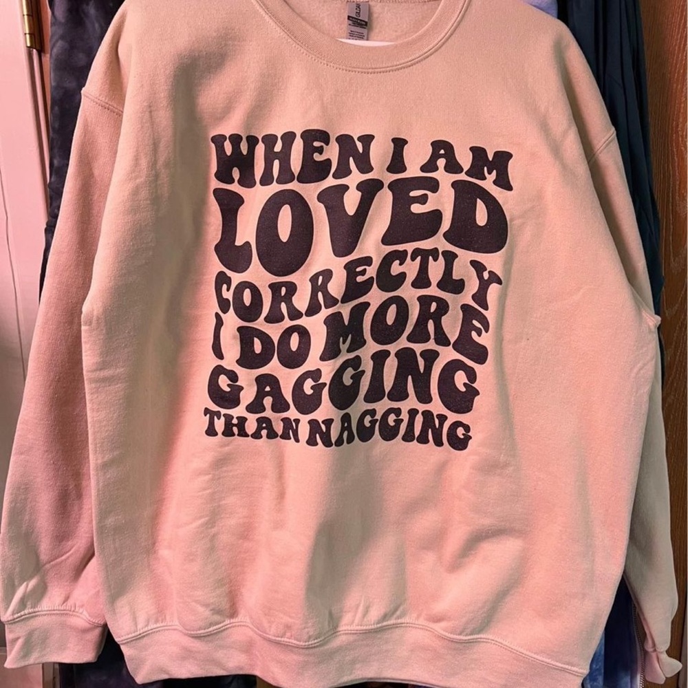 Cute crewneck! ;)